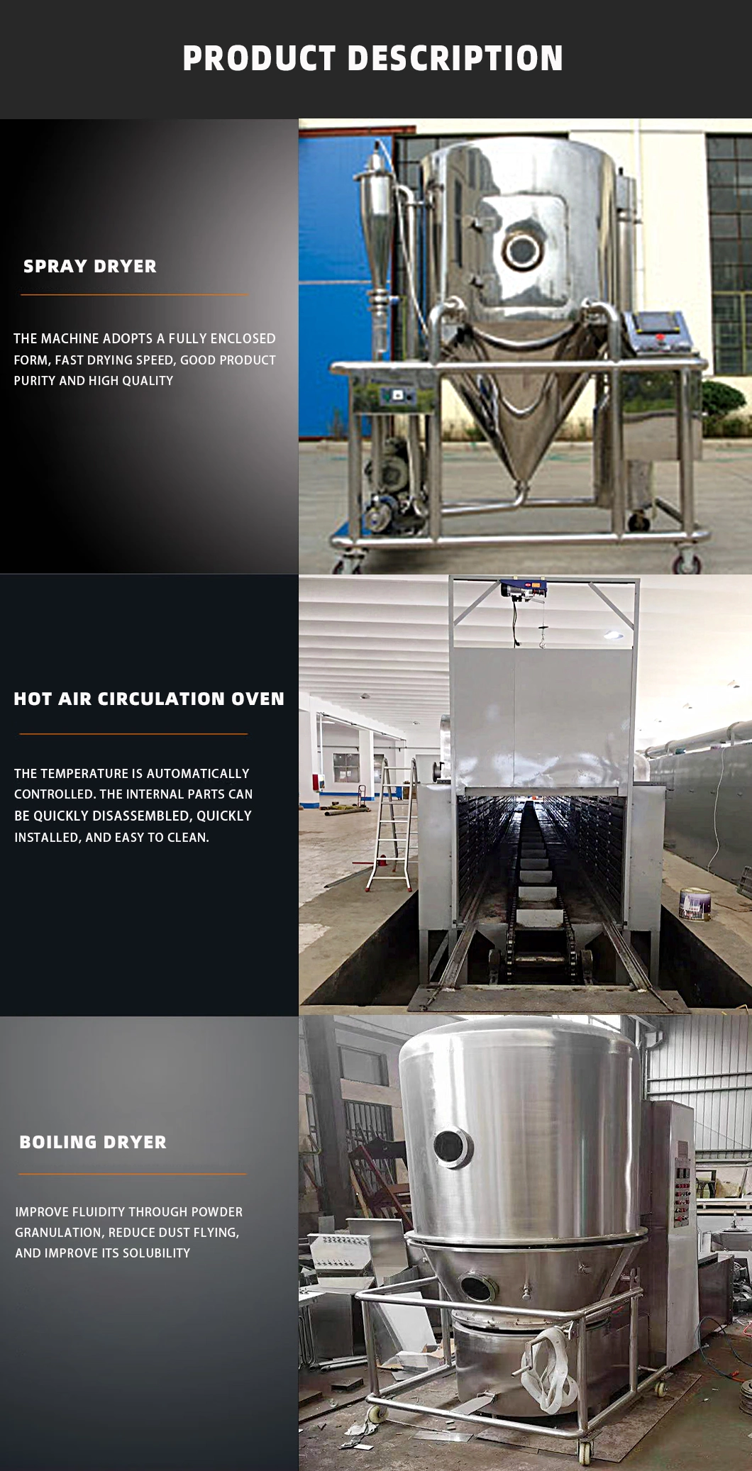 Continuous Vibrating Fluidized Bed Dryer for for Screw Extrusion Particles and Swing Granules