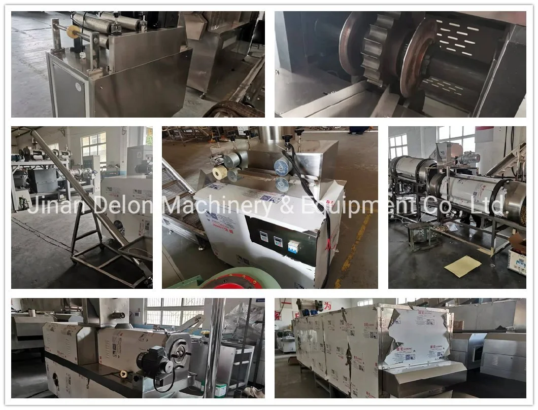 Core Filling Puff Extrusion Snack Food Machine Processing Line for Sale